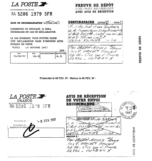 A.R. - ontestation de la dcision de suppression du RMI