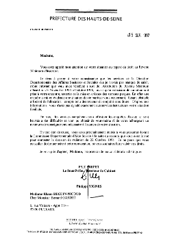 sous-prfet Vignes Philippe